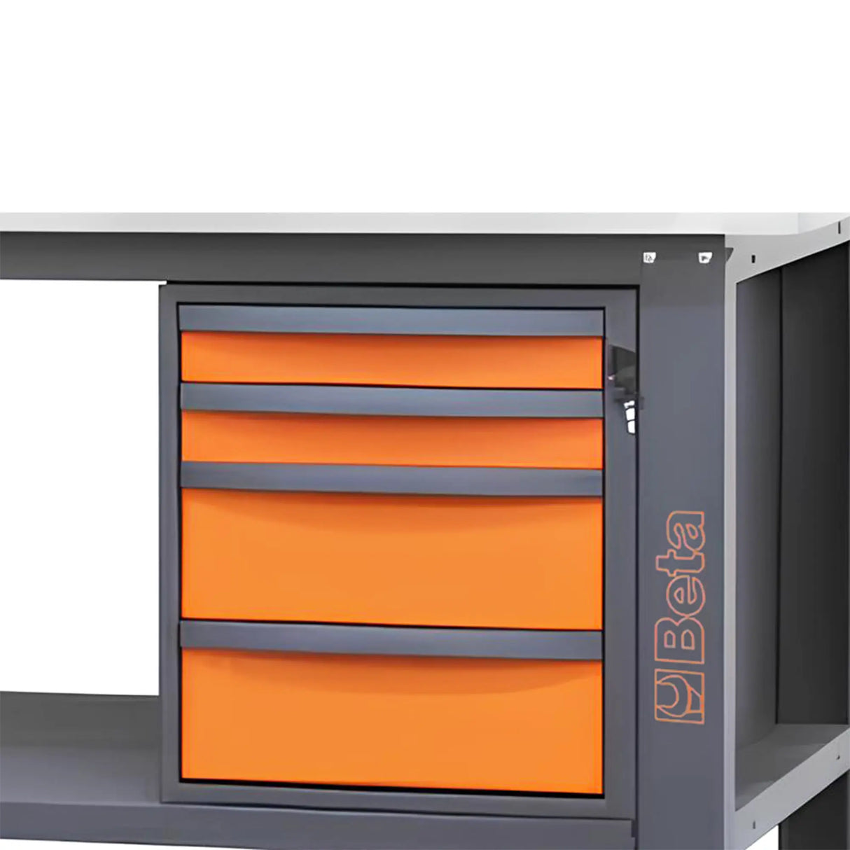 Beta C58BC-X2,1 4CA orange arbetsbänk