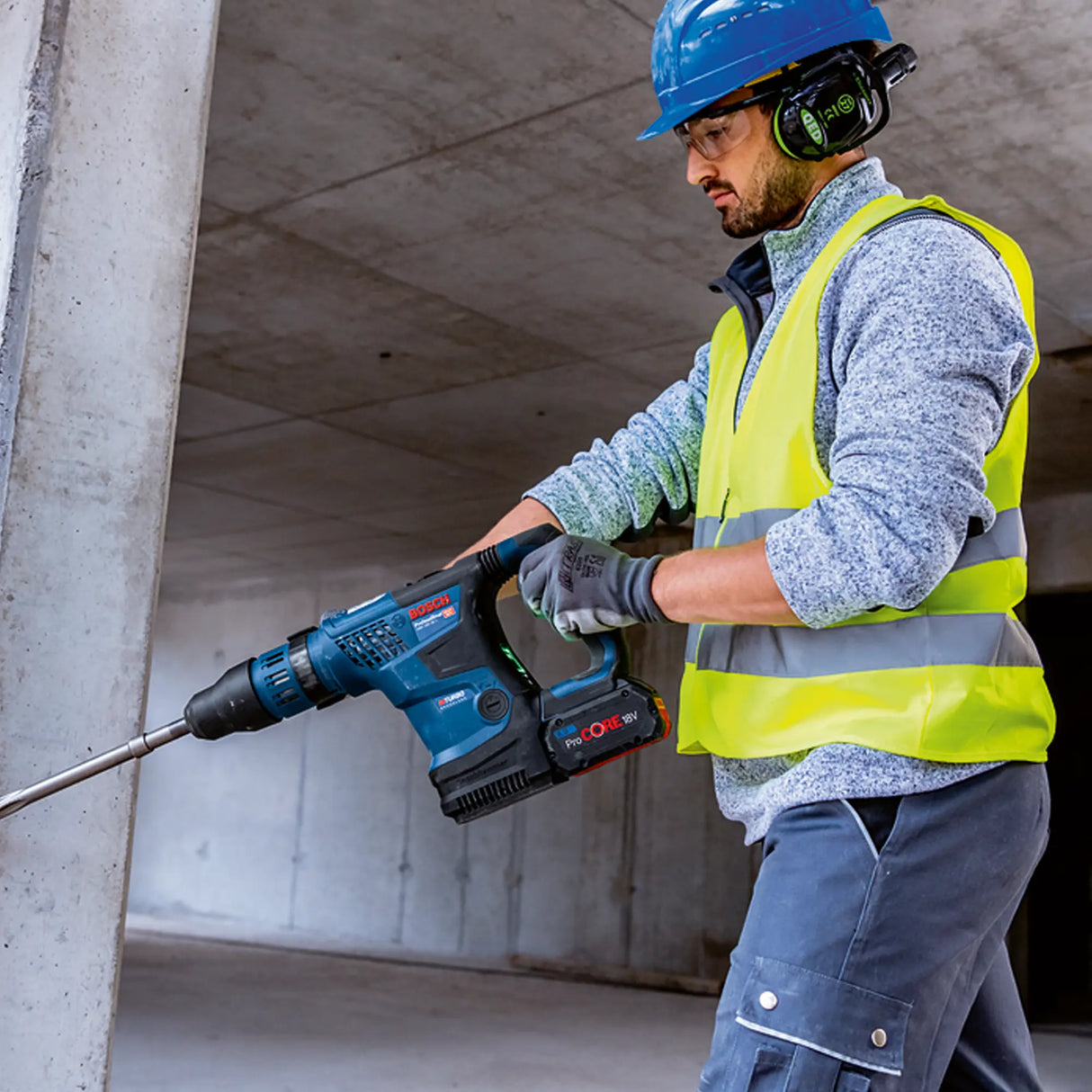 Martello Perforatore Bosch GBH 18V-36 C PRO 18V 8Ah
