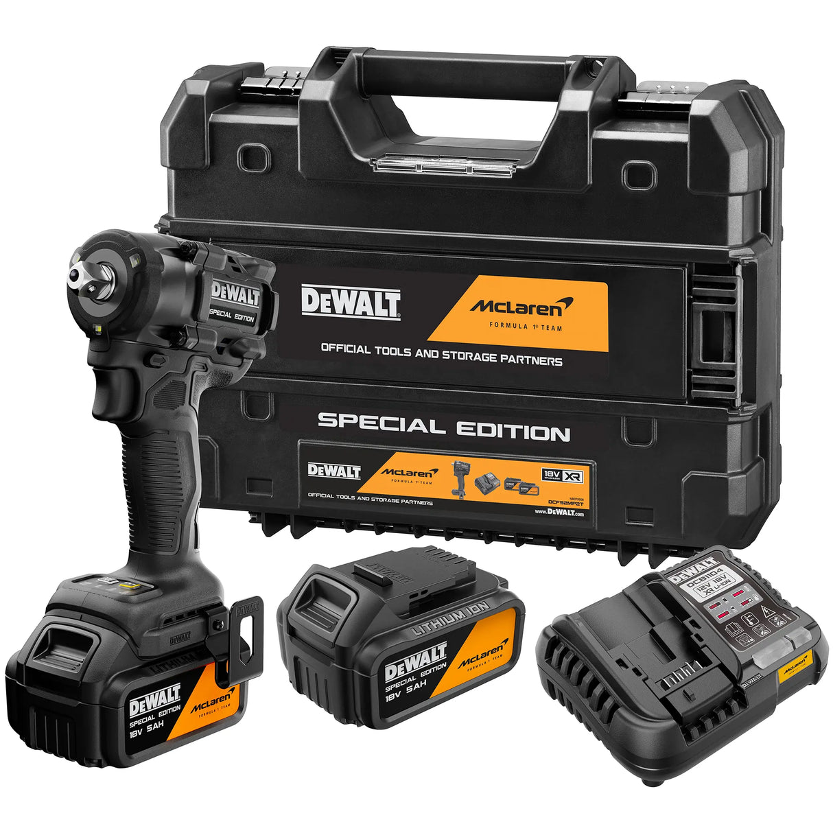 Avvitatore a impulsi Dewalt McLaren DCF92MP2T-QW 18V 5Ah