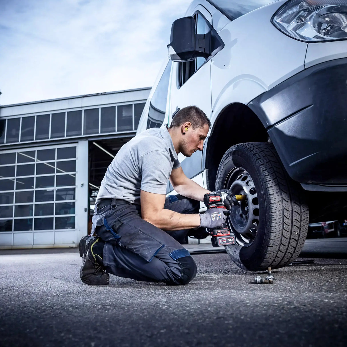 Avvitatore a Impulsi Flex IW 1/2" 750 EC C 18V 5Ah