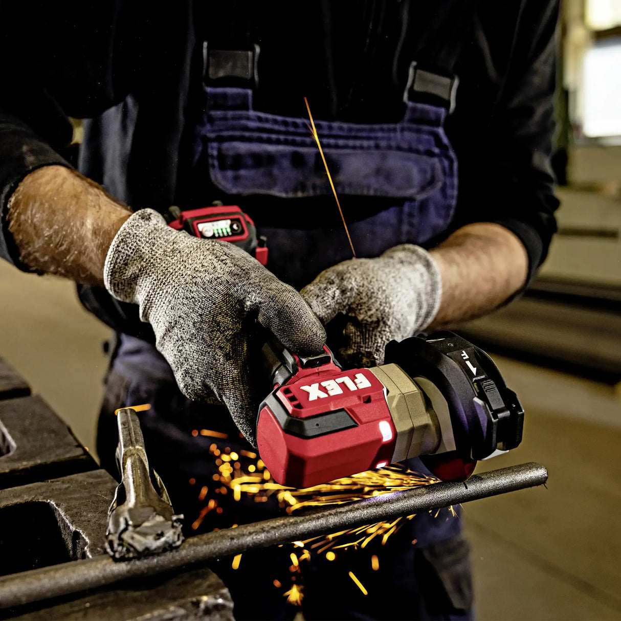 Flex LBE 76 12V EC C vinkelslip