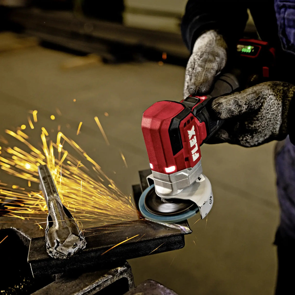 Flex LBE 76 12V EC C vinkelslip