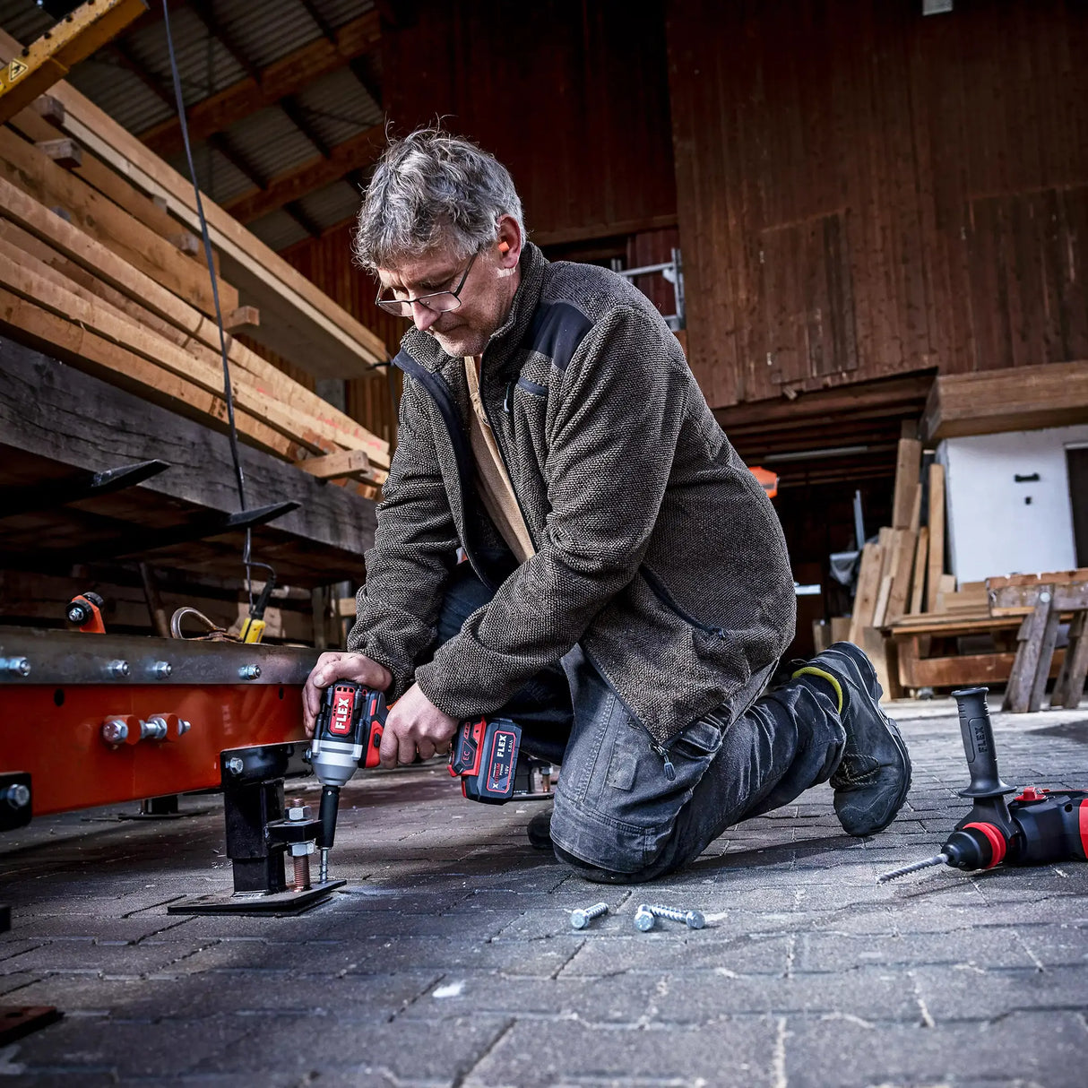 Avvitatore a Impulsi Flex IW 1/2" 750 EC C 18V 5Ah