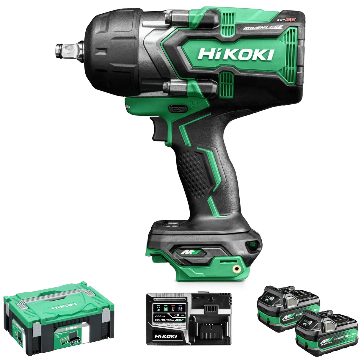 HiKOKI WR36DGWRZ 36V Impact Wrench