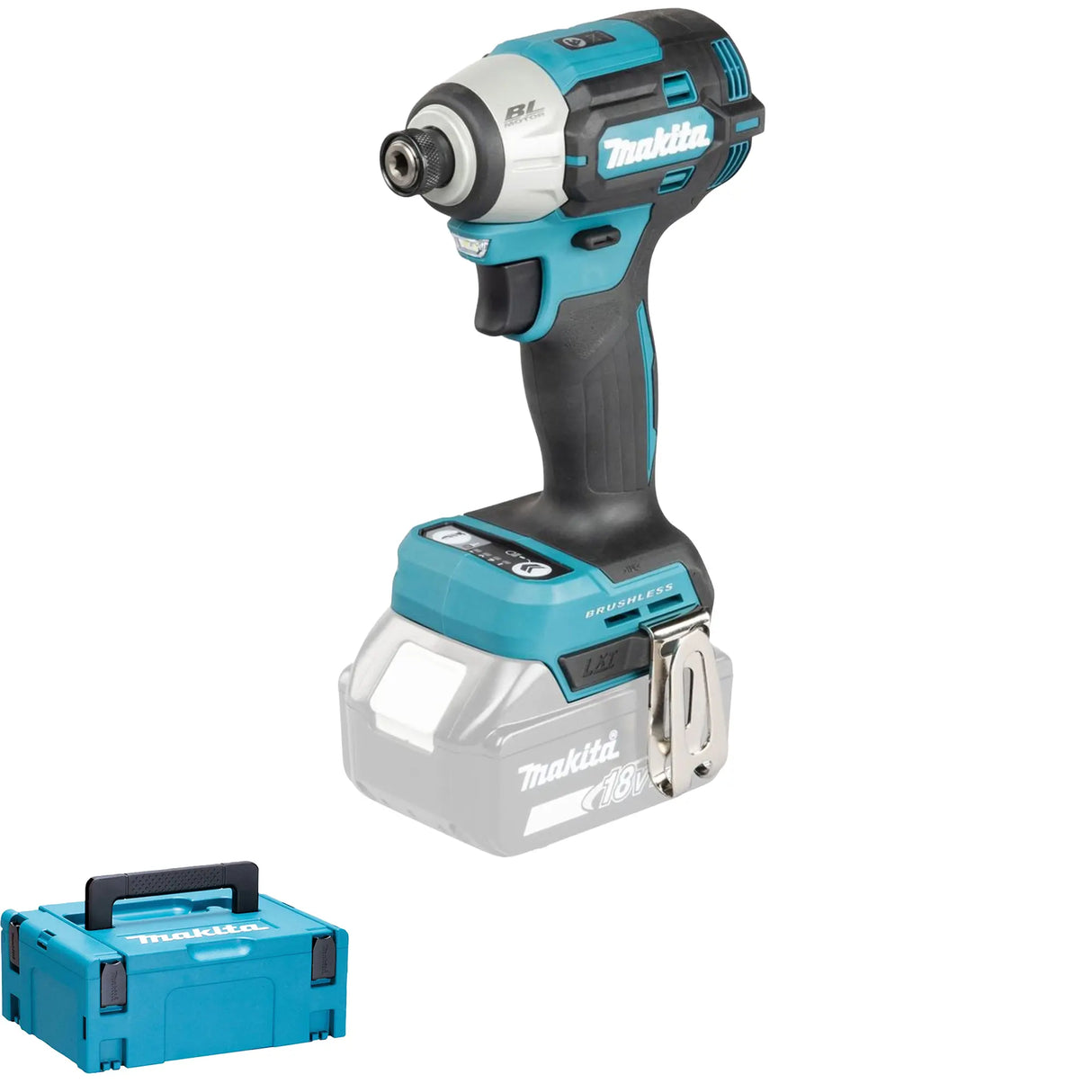 Avvitatore a impulsi Makita DTD201ZJ 18V