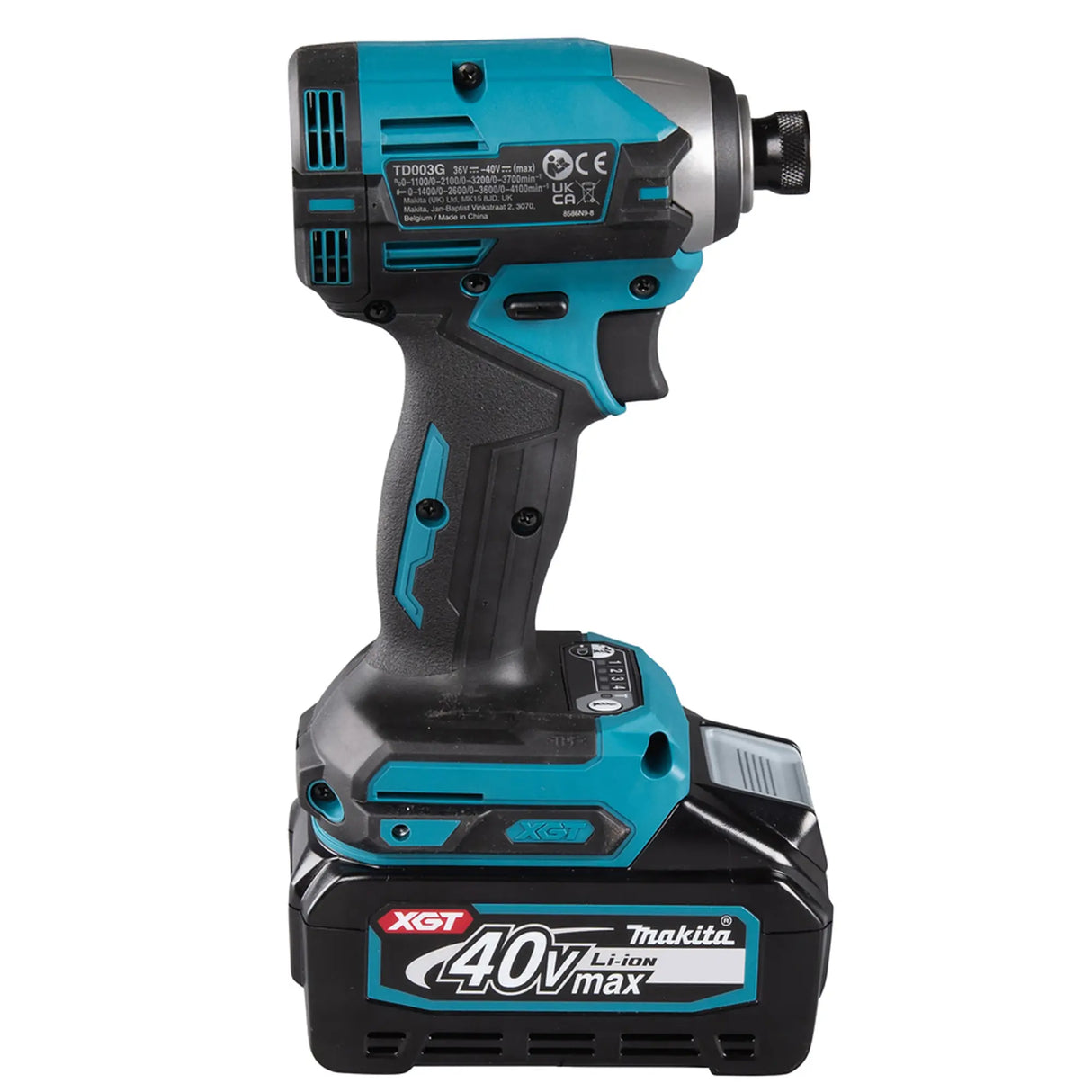 Avvitatore a impulsi Makita TD003GD201 40V 2.5Ah