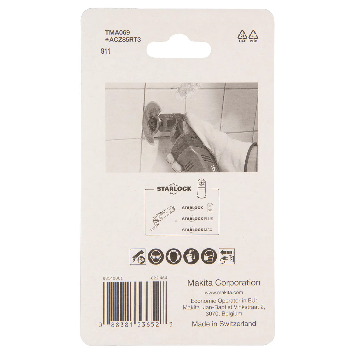 Lama per Multifunzione Makita B-65028