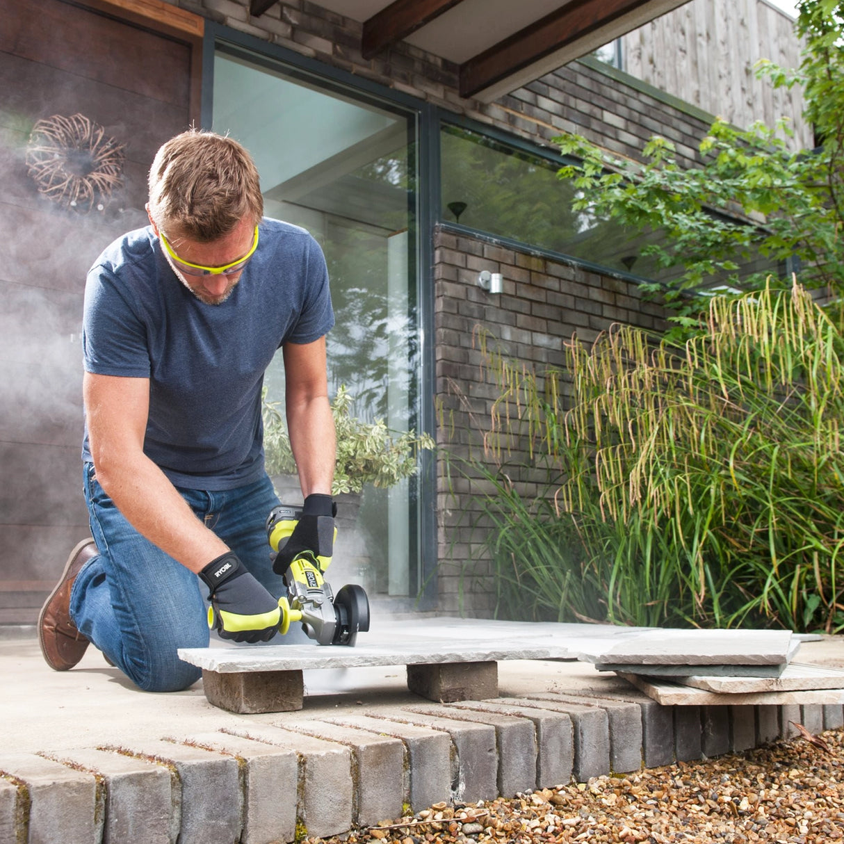 Combo Ryobi R18PDAG-242S 18V 2AH