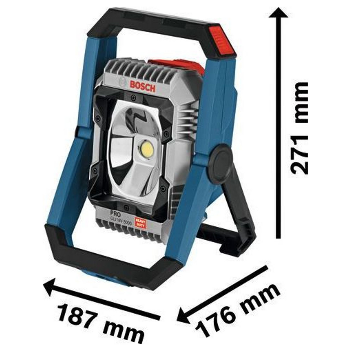 06014A8100 - Bosch GLI18V-3000 PRO 18V Byggarbetsplatsbelysning - Bild 18