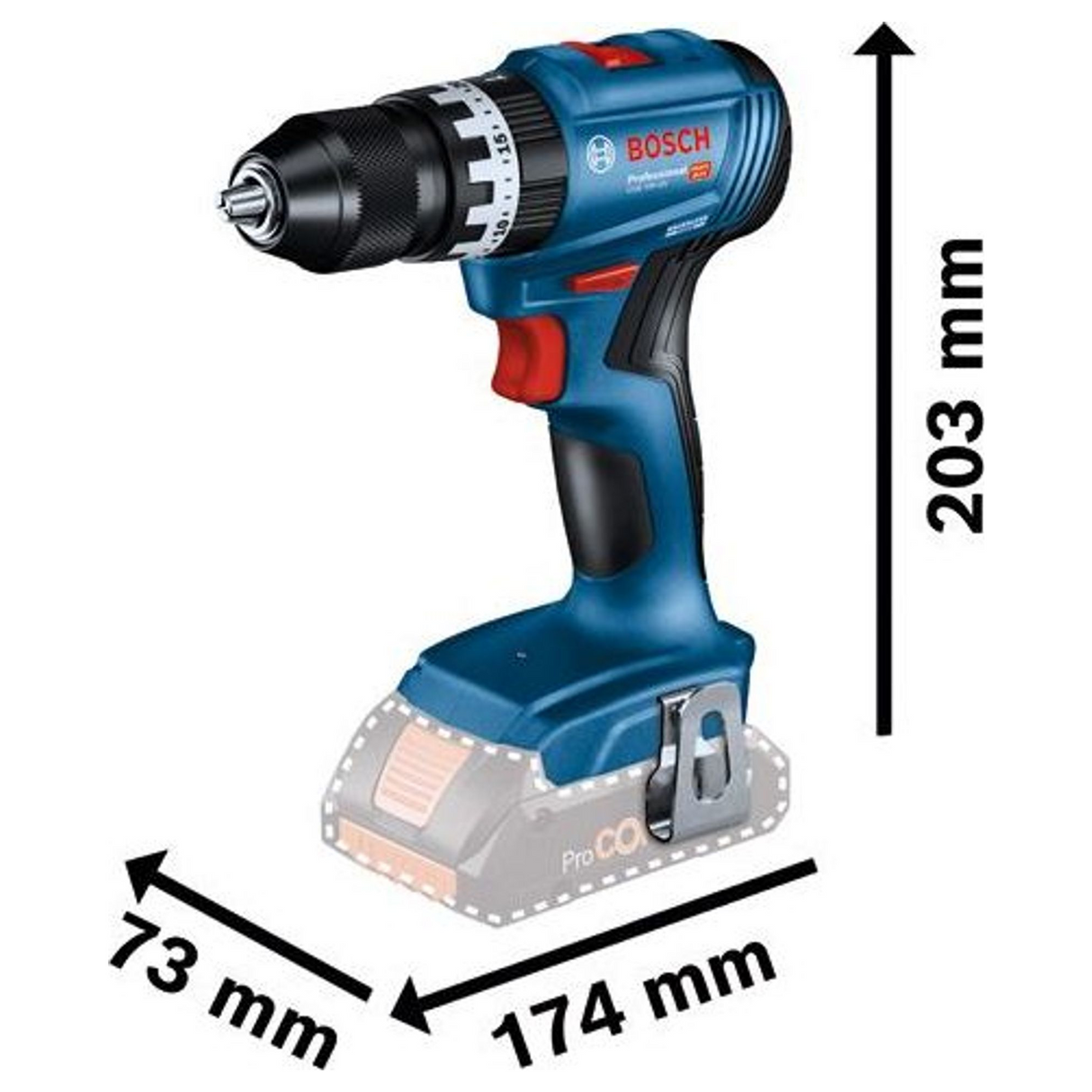 06019K3301 - Drill Driver Bosch GSB 18V-45 PRO 18V - Image 24