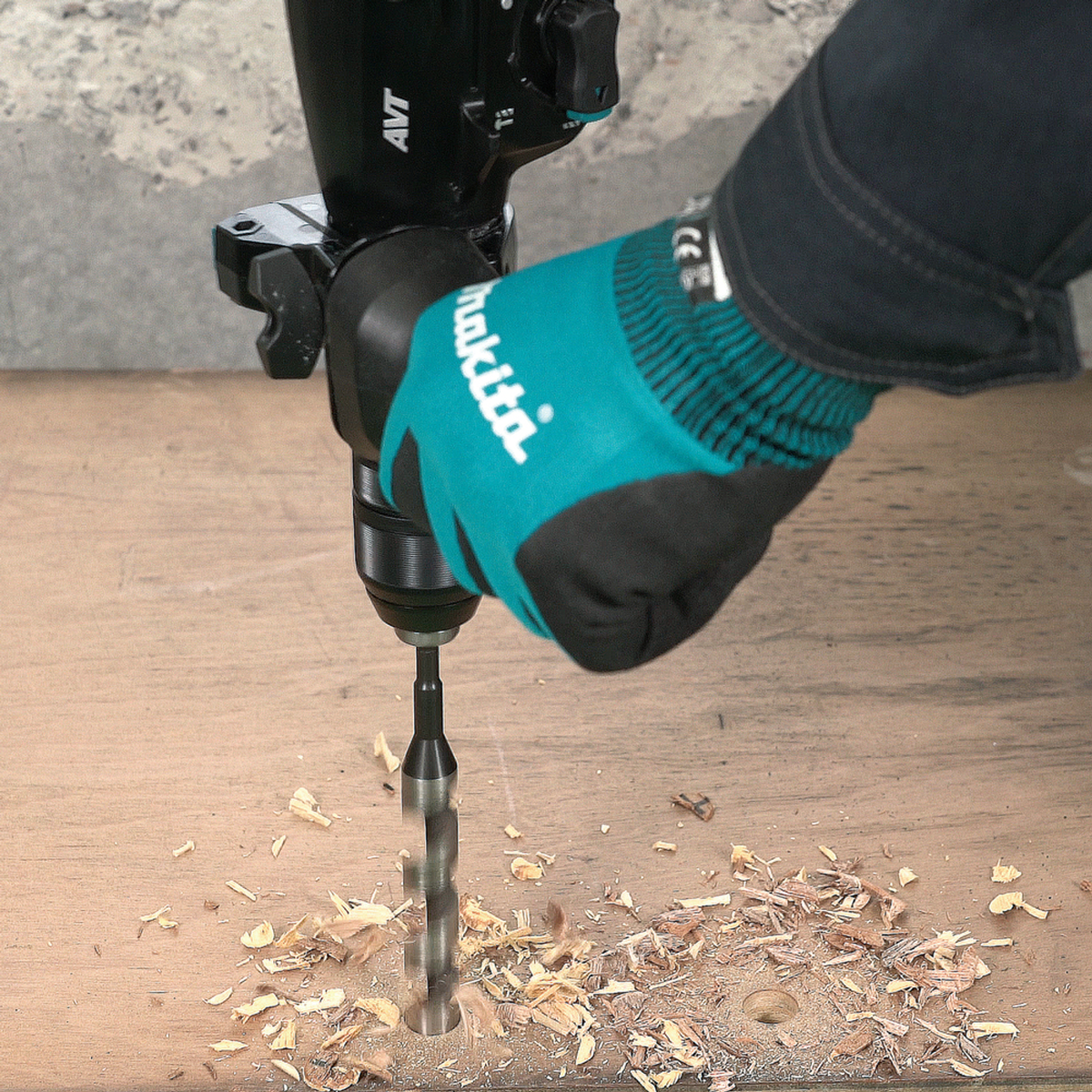 HR012GZ01 - Makita slagborrmaskin HR012GZ01 XGT 40V SDS-Plus 28mm 3.3J - Bild 21