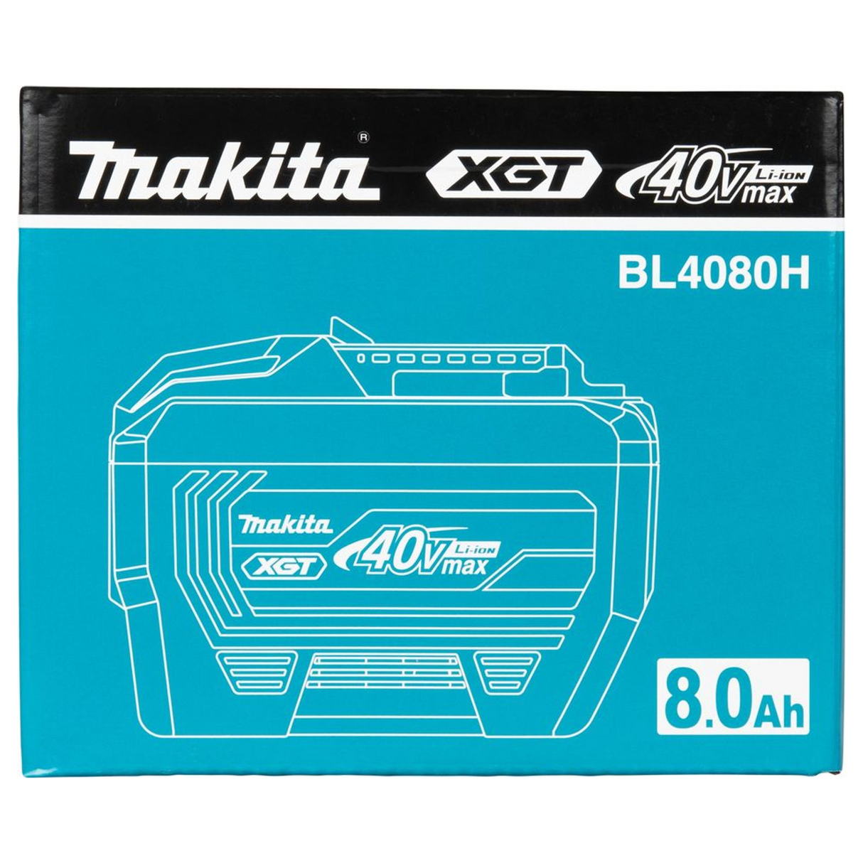 1913S3-7 - Makita BL4080H XGT 40V 8Ah batteri - Bild 11
