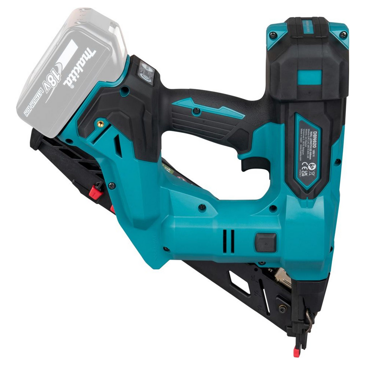 DBN620ZJ - Groppinatrice Makita DBN620ZJ 18V - Immagine 6