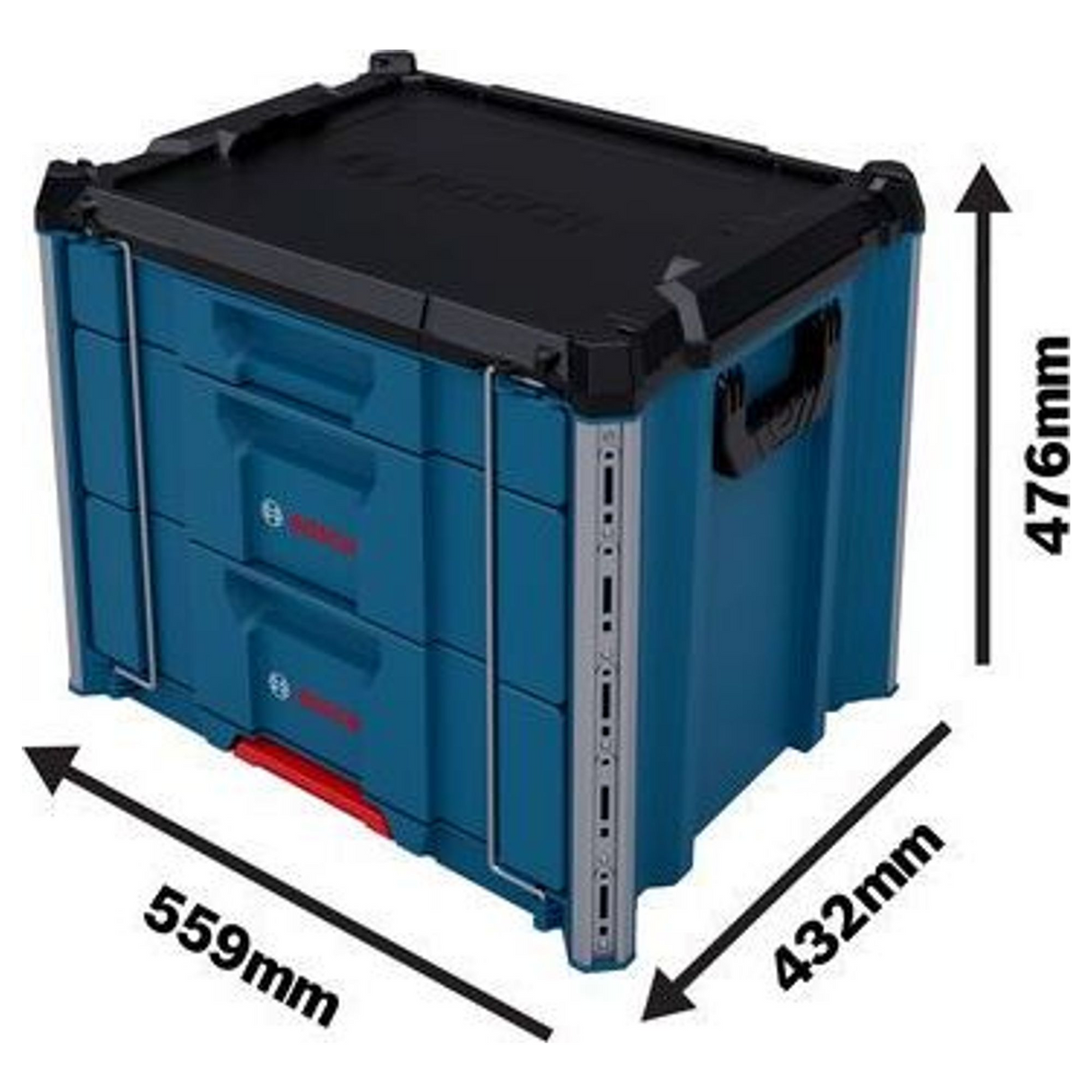 1600A037E3 - Transport System Bosch L-BOXX Contractor Drawer 3 - Image 9