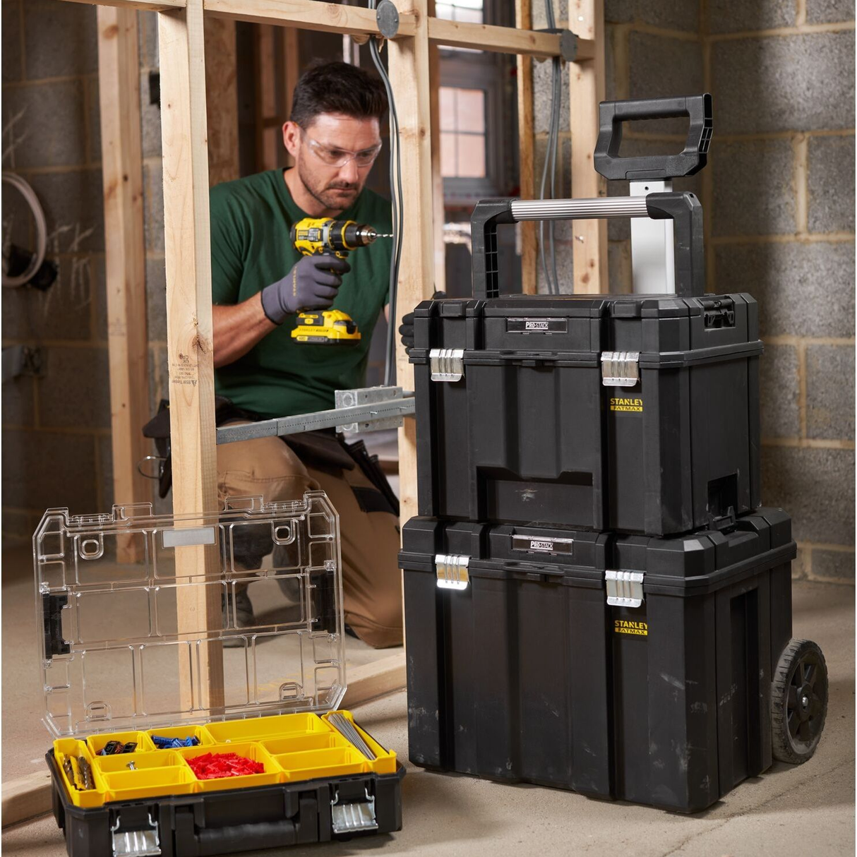 FMST1-75753 - Stanley FMST1-75753 PRO-STACK FATMAX Verktygsvagn - Bild 4