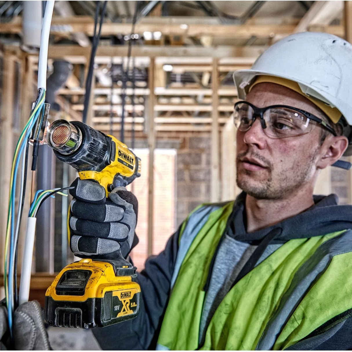DCE530N-XJ - Dewalt DCE530N-XJ 18V värmepistol - Bild 2