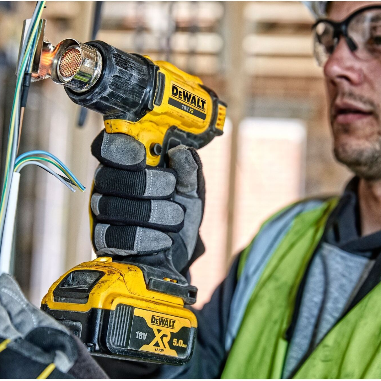 DCE530N-XJ - Dewalt DCE530N-XJ 18V värmepistol - Bild 3