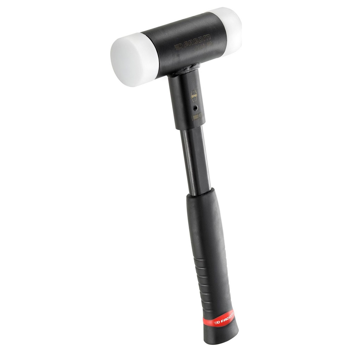 212A.40 - Facom 212A.40 40mm Dead-Blow Hammer with Interchangeable Tips