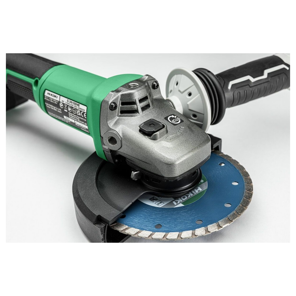 G3615DVEW2Z - HiKOKI G3615DVEW2Z 36V 150mm vinkelslip - Bild 4
