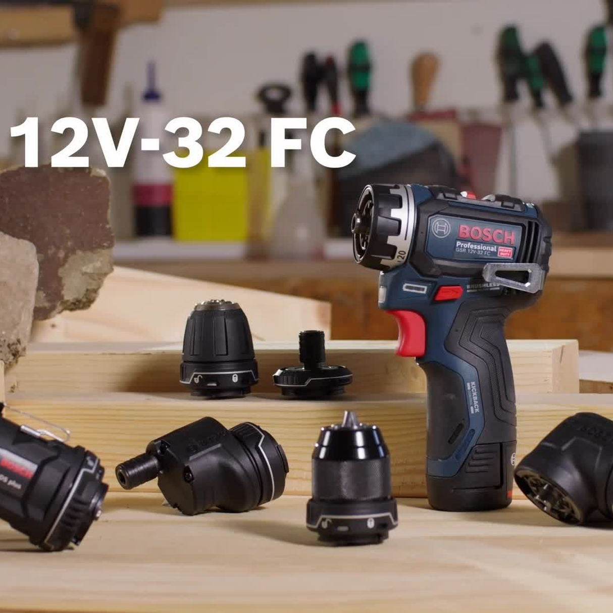 06019N7102 - Drill Driver Bosch GSR 12V-32 FC PRO 12V - Image 11