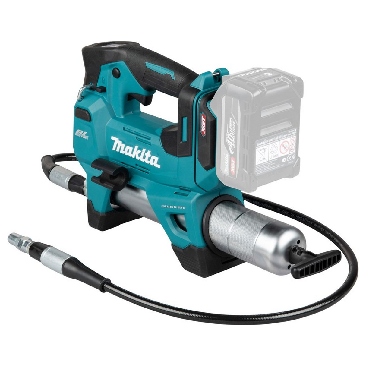 GP001GZ02 - Pistola per grasso Makita GP001GZ02 40V - Immagine 3