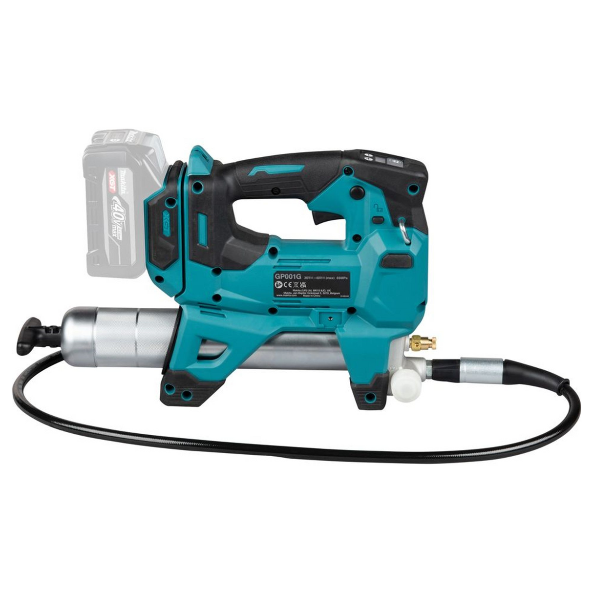 GP001GZ02 - Pistola per grasso Makita GP001GZ02 40V - Immagine 6