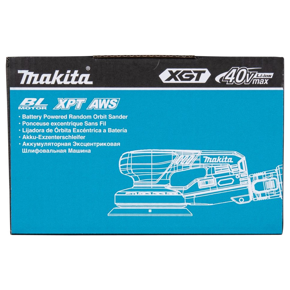 BO004CGZ - Random orbital sander Makita BO004CGZ 40V - Image 22