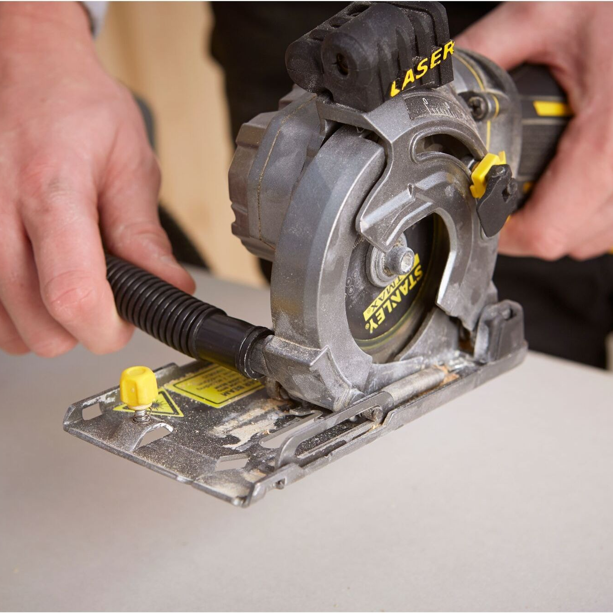 FME380K-QS - Stanley FatMax FME380K 650W Minicirkelsåg - Bild 5