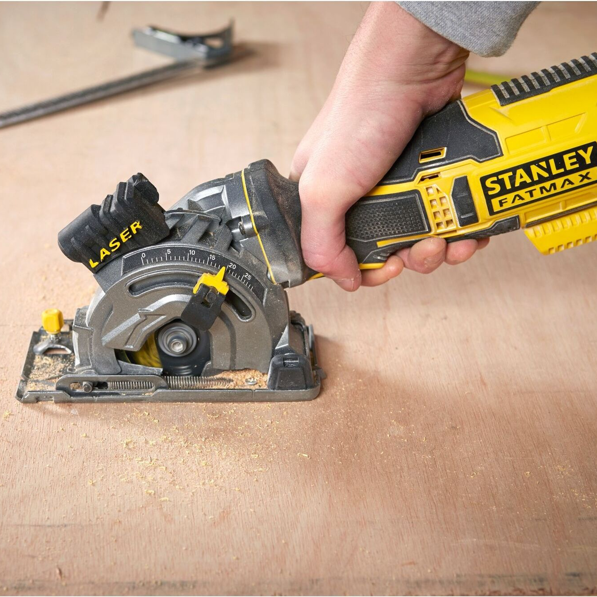 FME380K-QS - Stanley FatMax FME380K 650W Minicirkelsåg - Bild 7