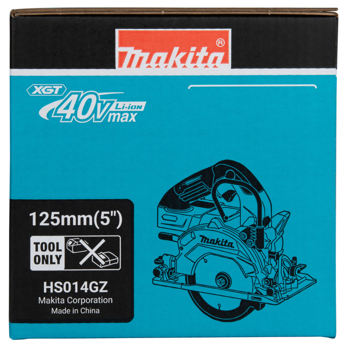 HS014GZ - Circular Saw Makita HS014GZ 40V XGT 125mm - Image 25