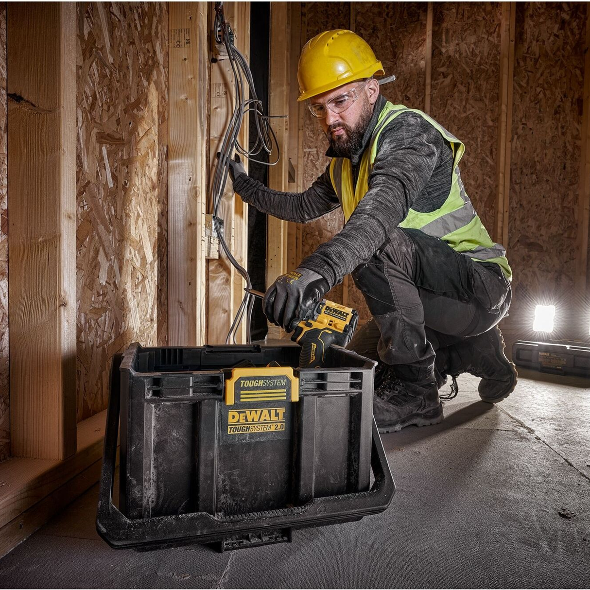 DWST08061-1 - Dewalt DWST08061-1 ToughSystem 2.0 18V Byggarbetsplatsbelysning - Bild 11
