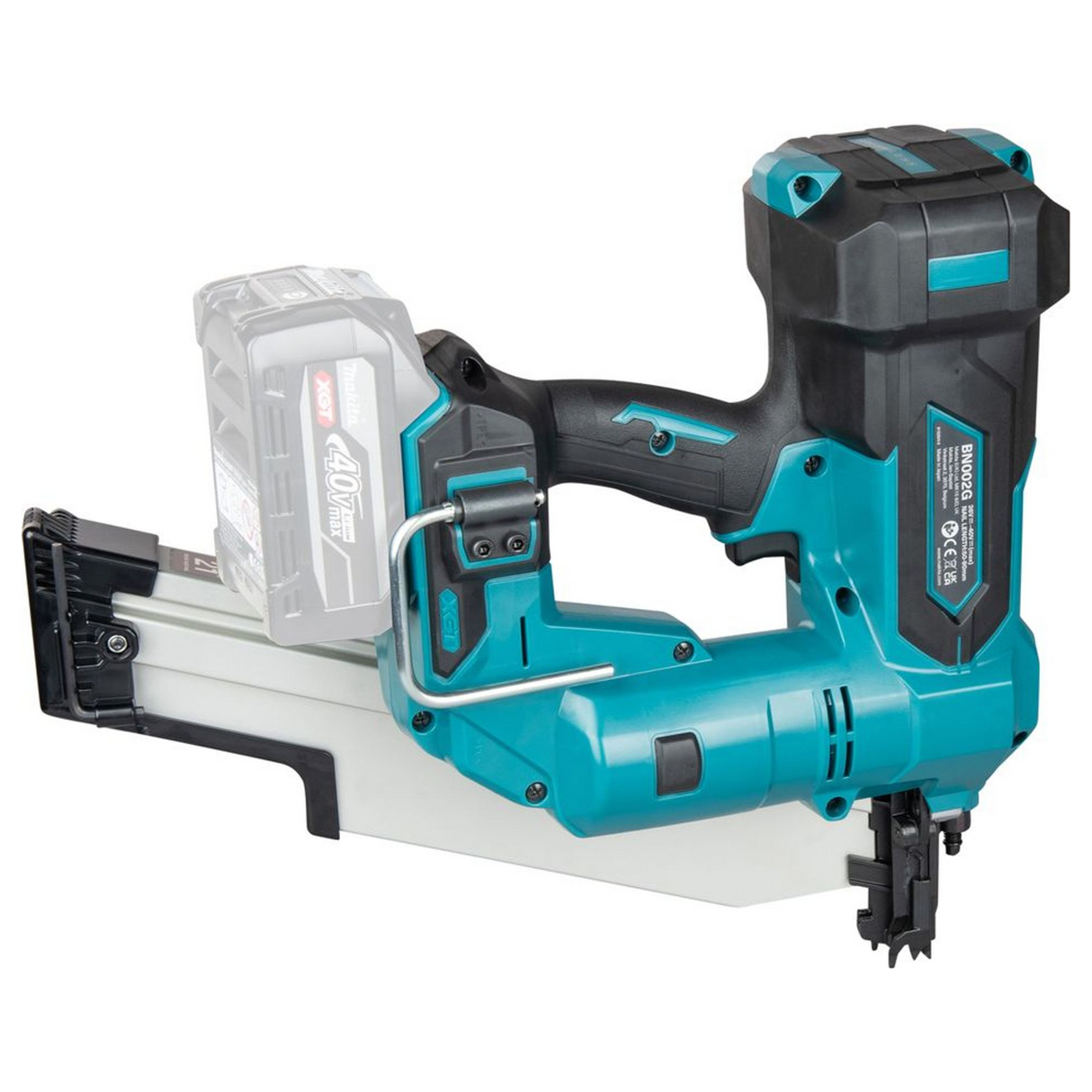 BN002GZ - Makita BN002GZ XGT 40V spikpistol - Bild 5
