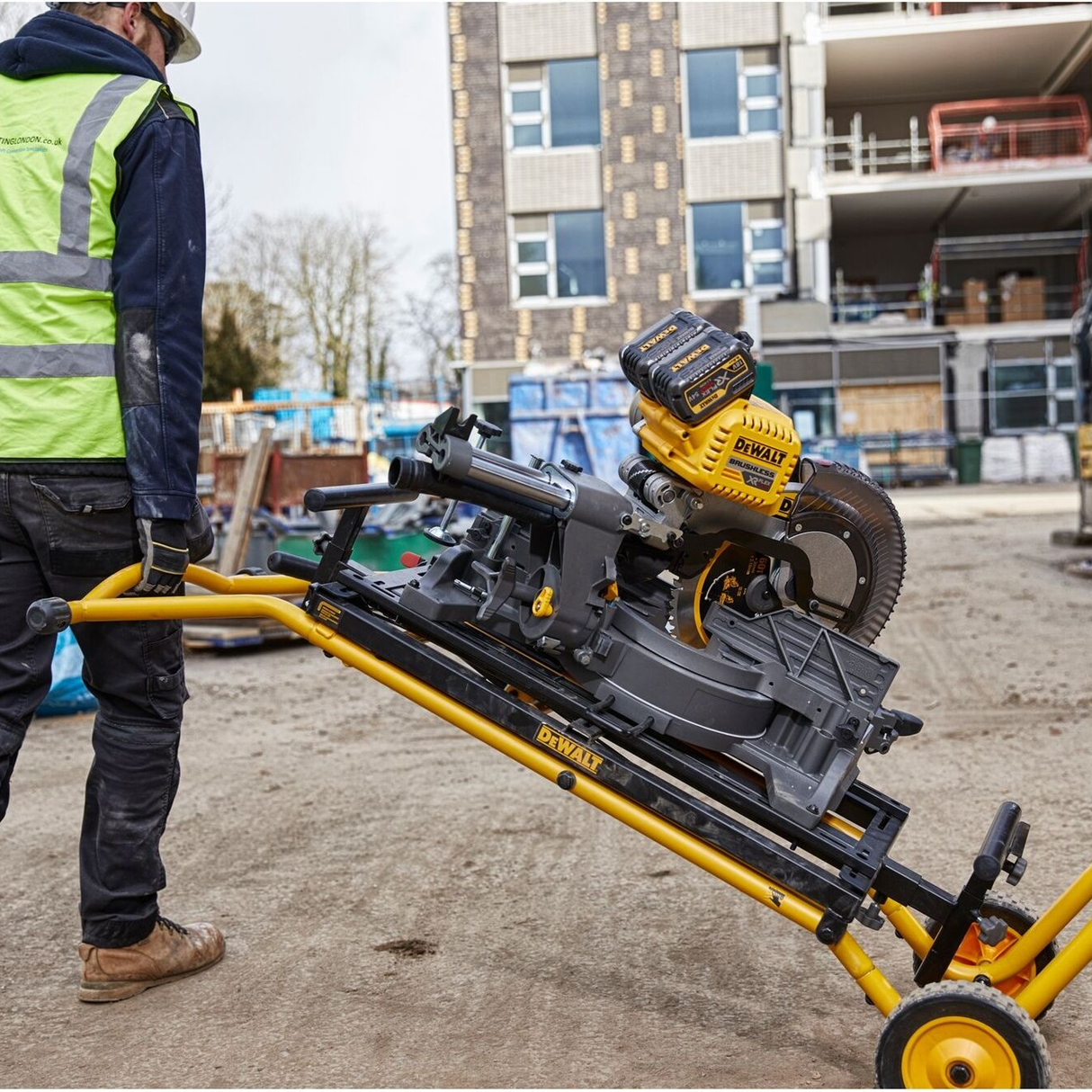 Cavalletto Rotante Dewalt DE7260-XJ per Troncatrice