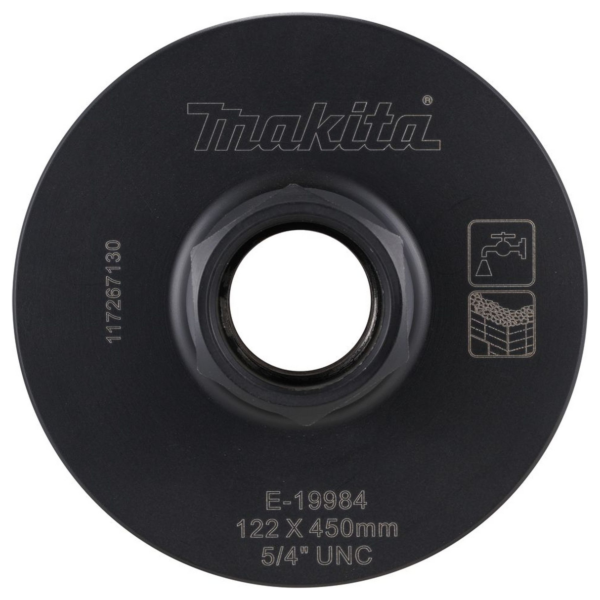 E-19984 - Makita E-19984 122x450mm våt 1-1/4"UNC diamantkrona - Bild 5