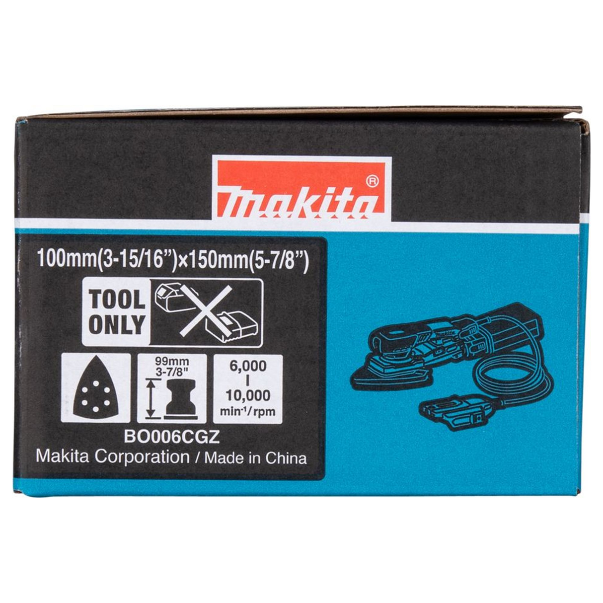 BO006CGZ - Delta Orbital Sander Makita BO006CGZ 40V - Image 22