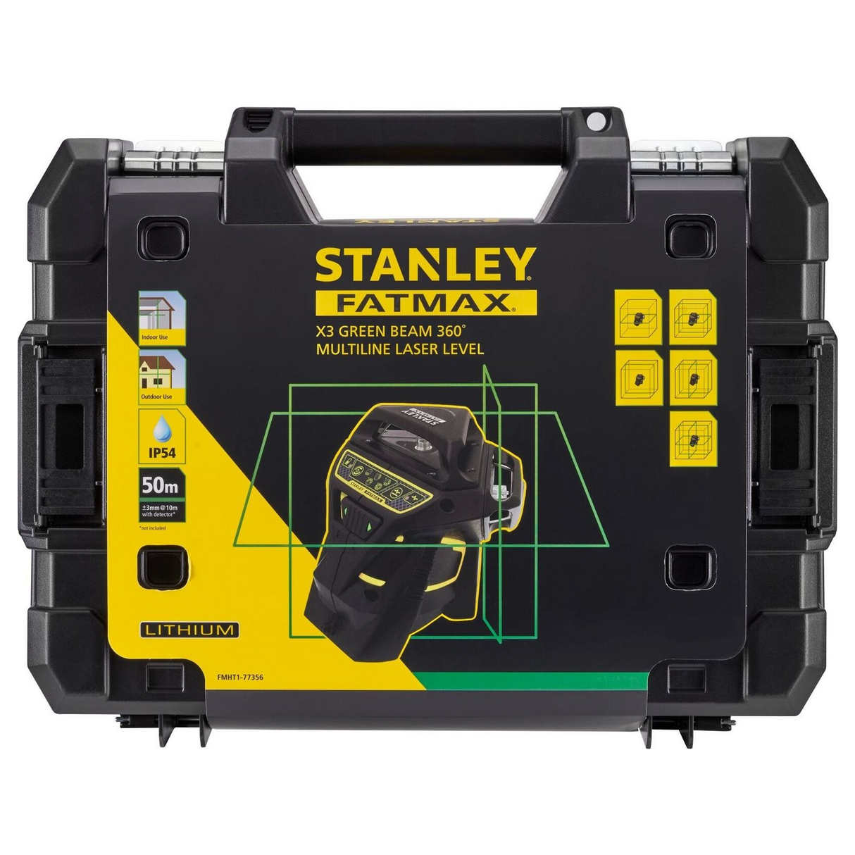 FMHT1-77356 - Laser Level Stanley FatMax X3G FMHT1-77356 Green Ray - Image 21
