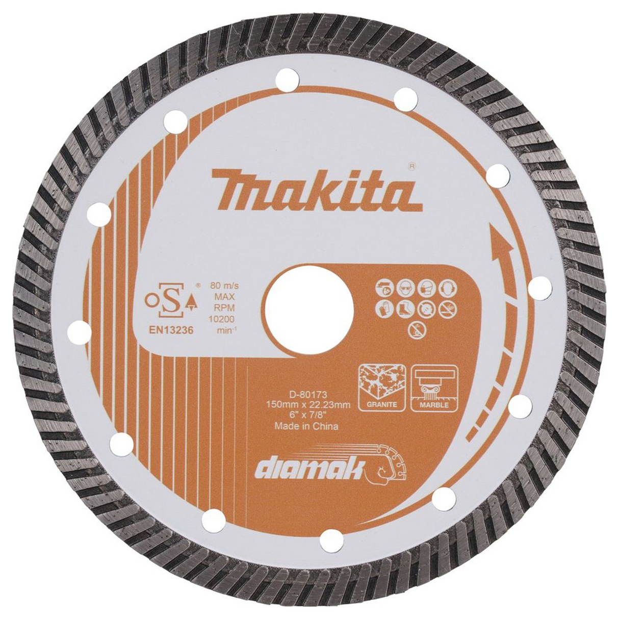 D-80173 - Diamond Disc Makita D-80173 150mm - Image 2