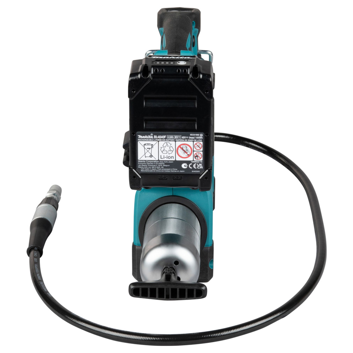 GP001GD201 - Grease Gun Makita GP001GD201 XGT 40V 2x2.5Ah - Image 4