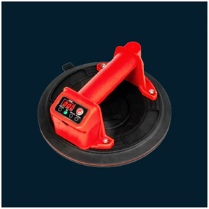 Battery-powered suction cups