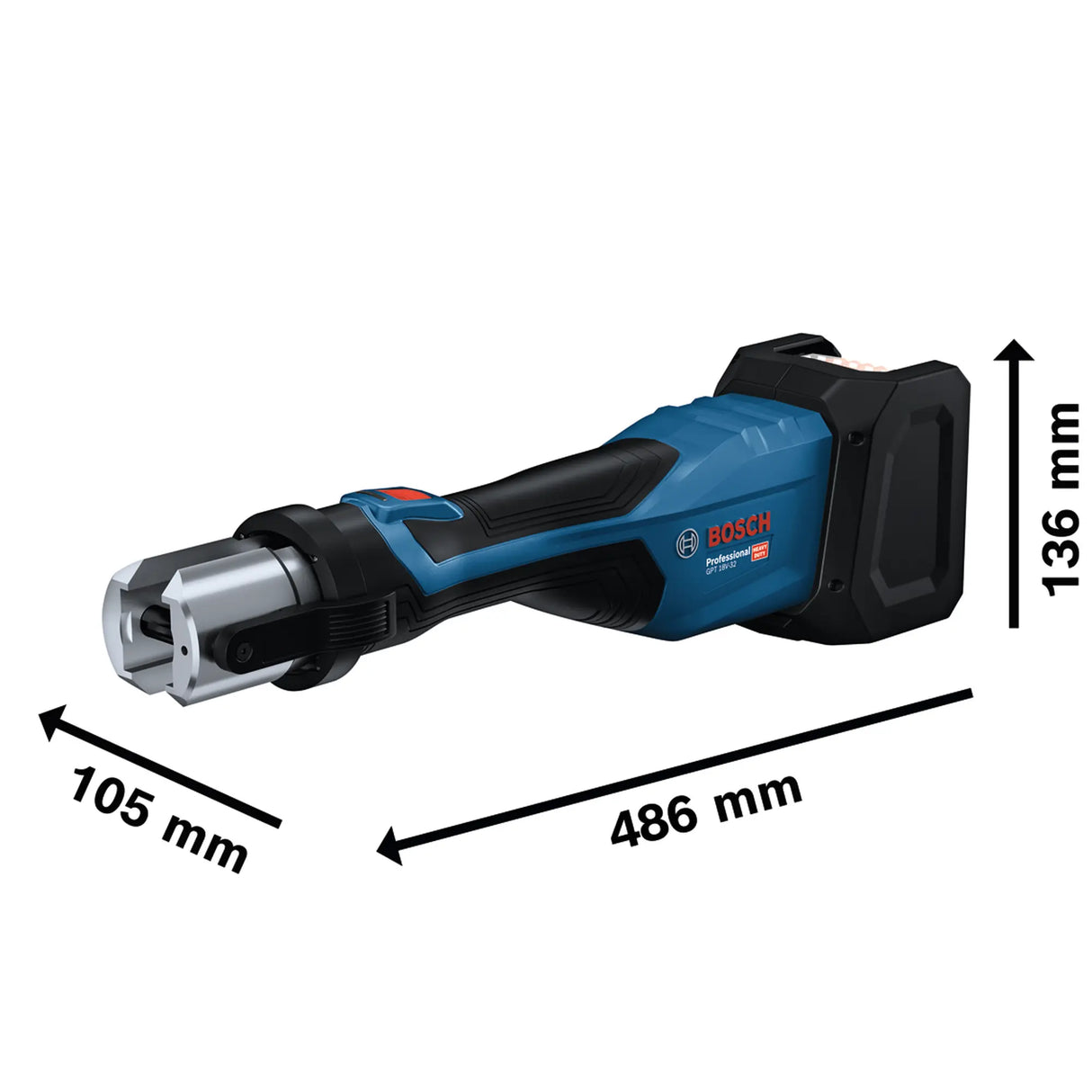 Pressatrice Bosch GPT 18V-32 18V