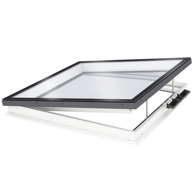 Flat roof window with flat glass Velux CVU S3X201