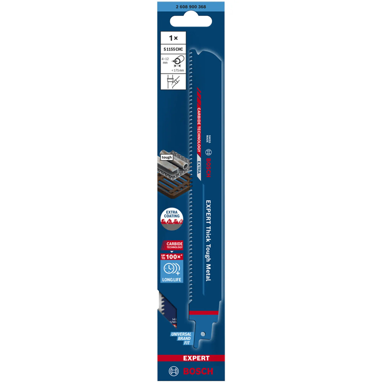 Lama Bosch EXPERT Thick Tough Metal S1155CHC