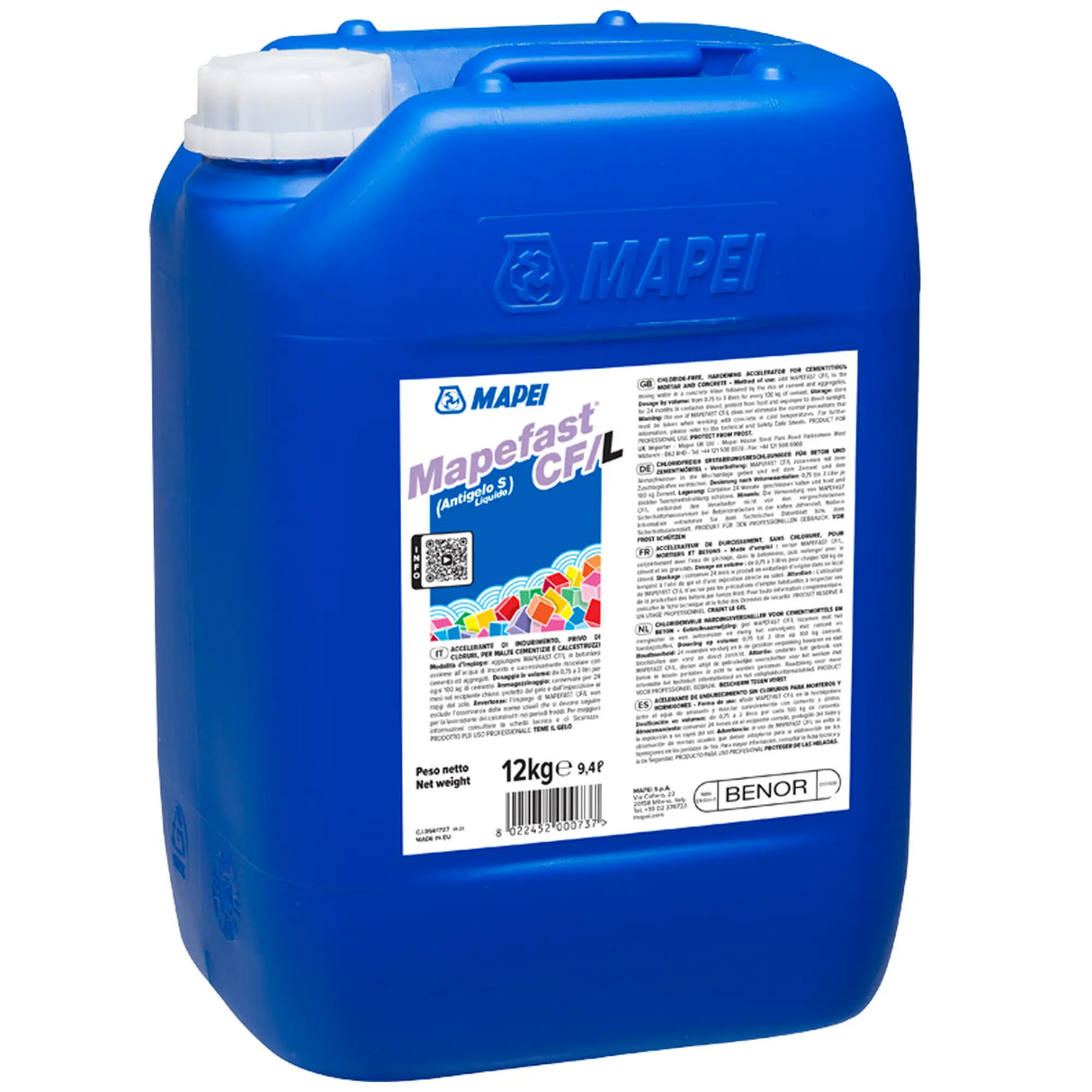 Mapei Mapefast CF/L Flytande frostskyddsmedel 6 kg