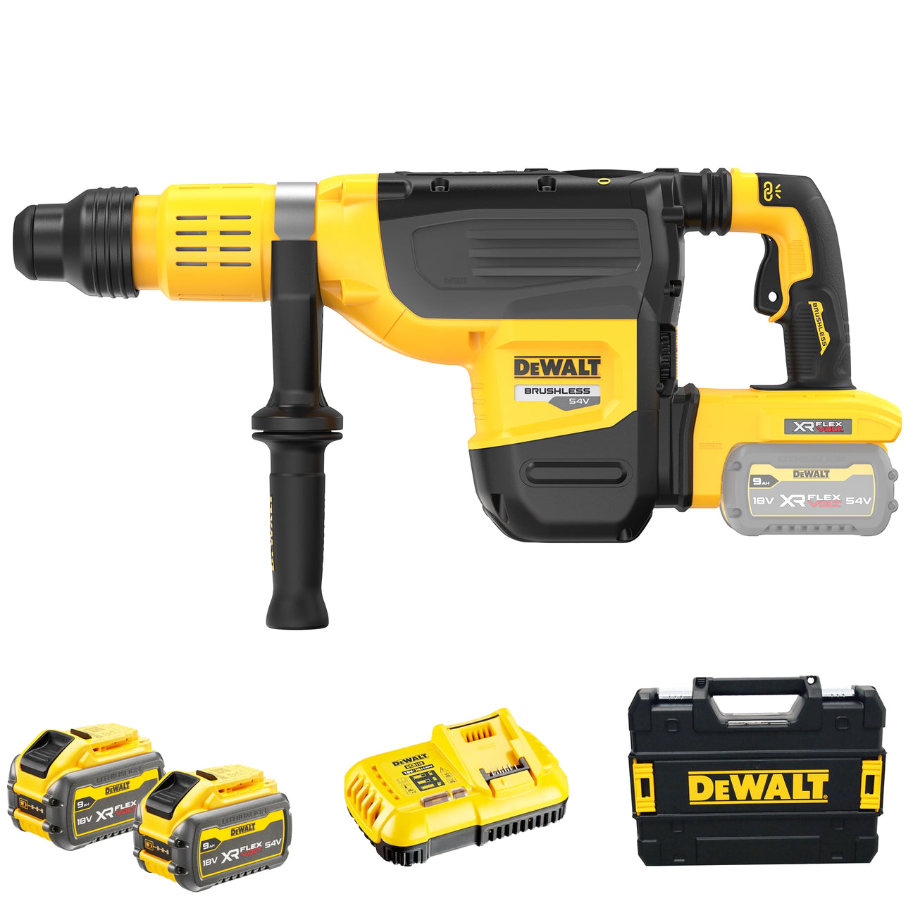 Dewalt DCH775X2-QW 54V 9Ah Demo-Perforatorhammare