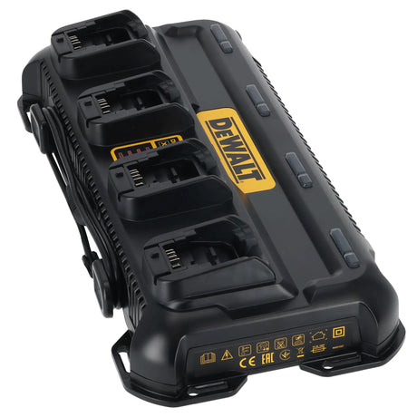 Caricabatterie Dewalt DCB1404-QW 4A 4 Porte
