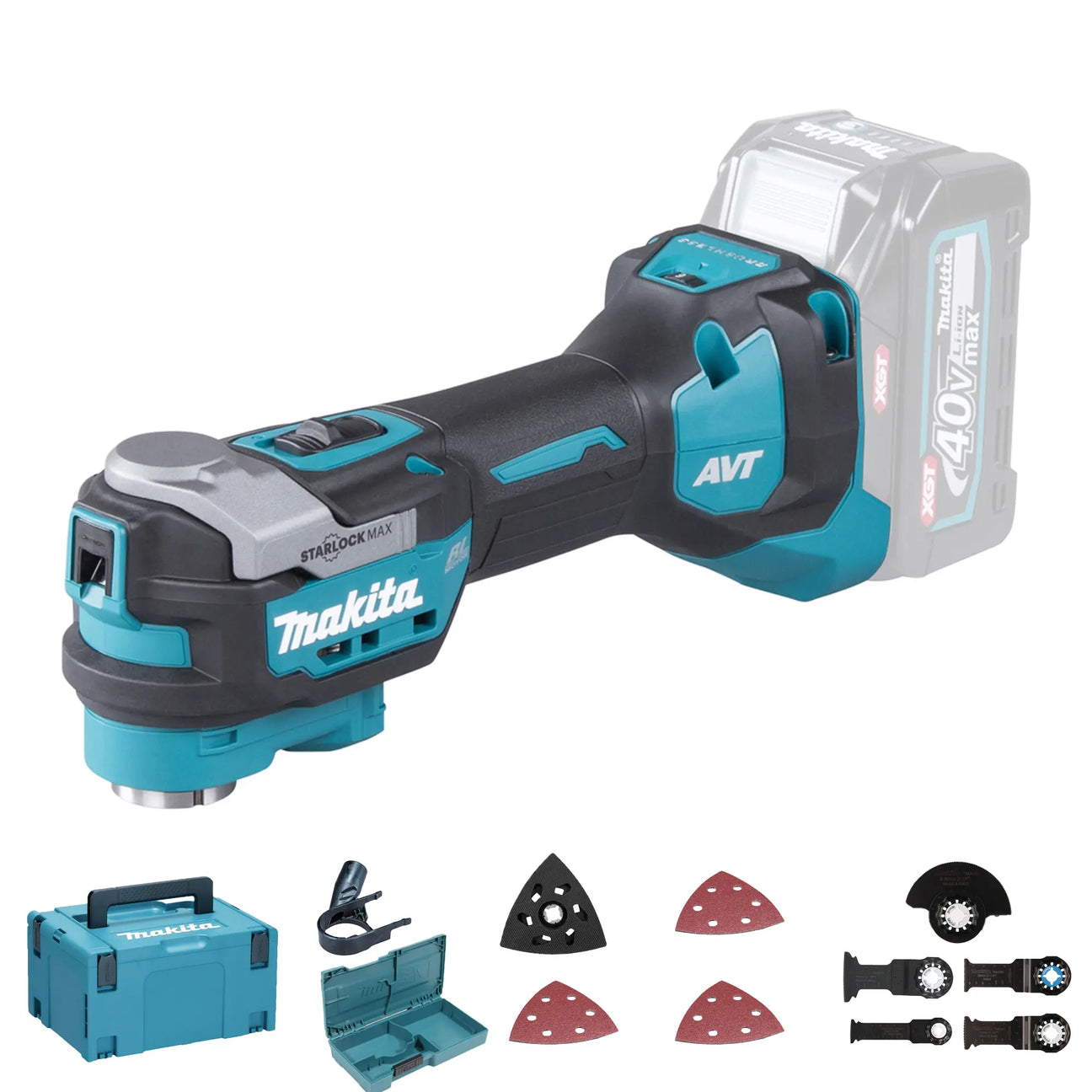 Makita TM001GZ03 40V multifunktionsverktyg