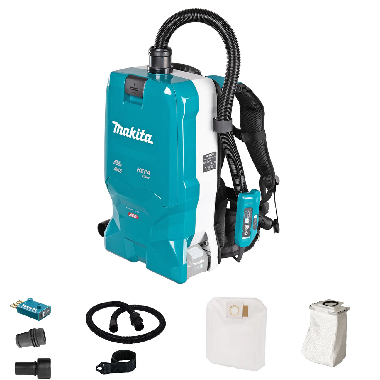 Makita VC012GZ01 40V Ryggsäcksdammsugare