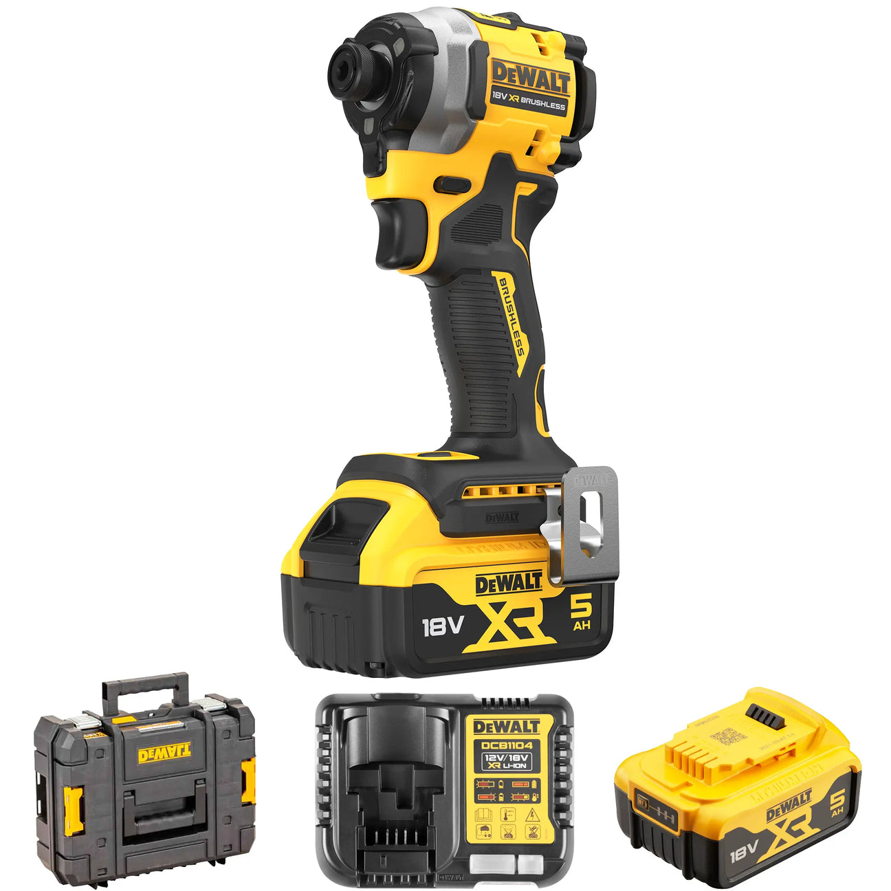 Dewalt DCF850P2T-QW Slagskruvmejsel 18V 5Ah
