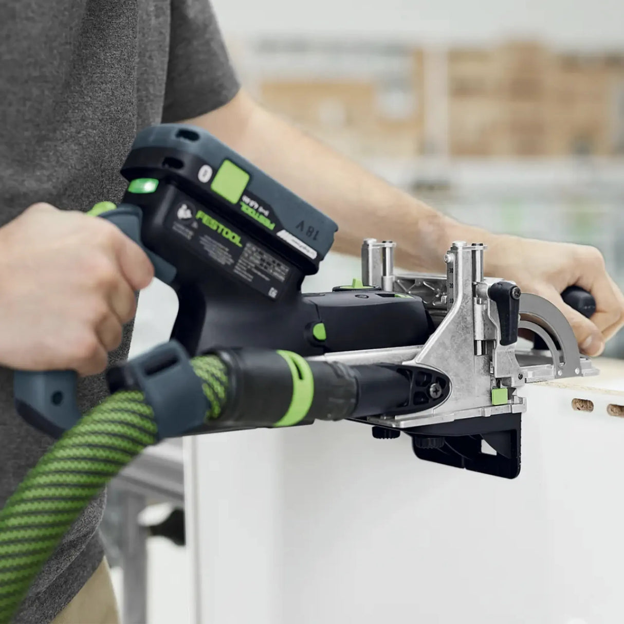 Fresatrice per giunzioni Festool DFC 500 E-Basic DOMINO