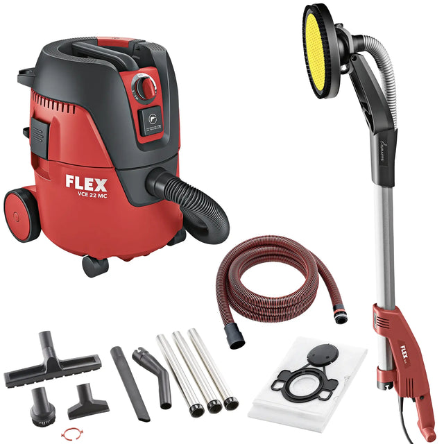 Combo Levigatrice Aspirapolvere Flex GE 5 + VCE 22 M MC